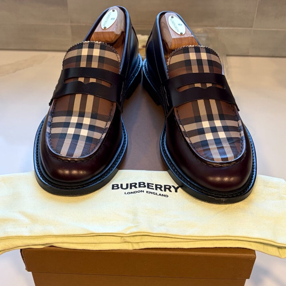Mens Burberry Loafers Size 41 EUR / 7 UK